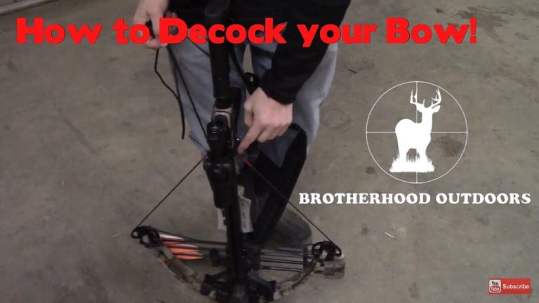 How to Uncock a Crossbow Without Firing It