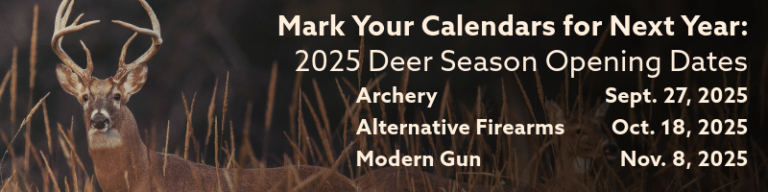 Deer Hunting Season Dates