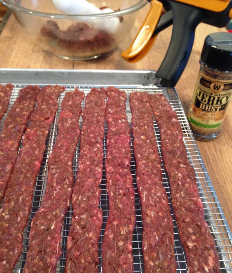 How Long to Dehydrate Deer Jerky at 155