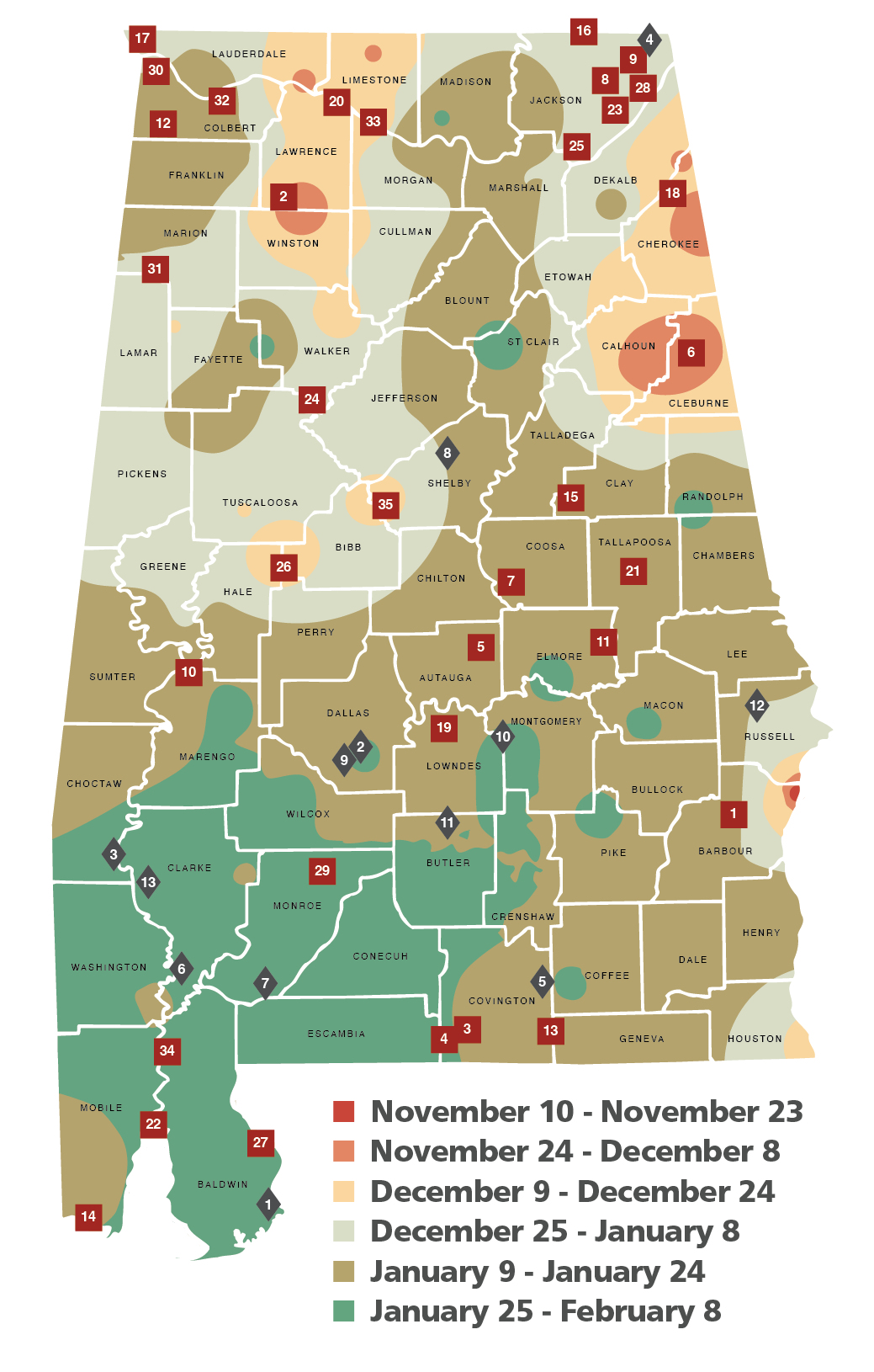 Alabama Deer Hunting Laws And Regulations