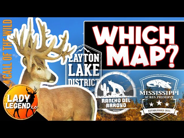 Best Map for Whitetail Deer Hunter Call of the Wild