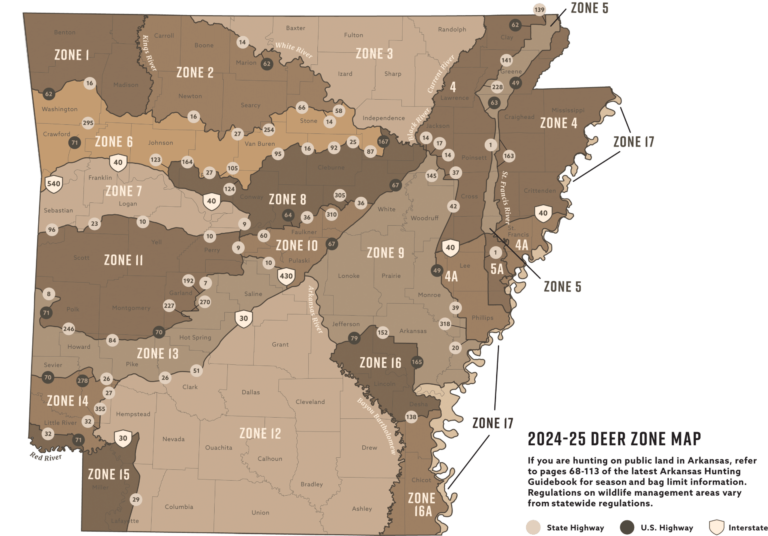 Deer Season Arkansas 2024-2025