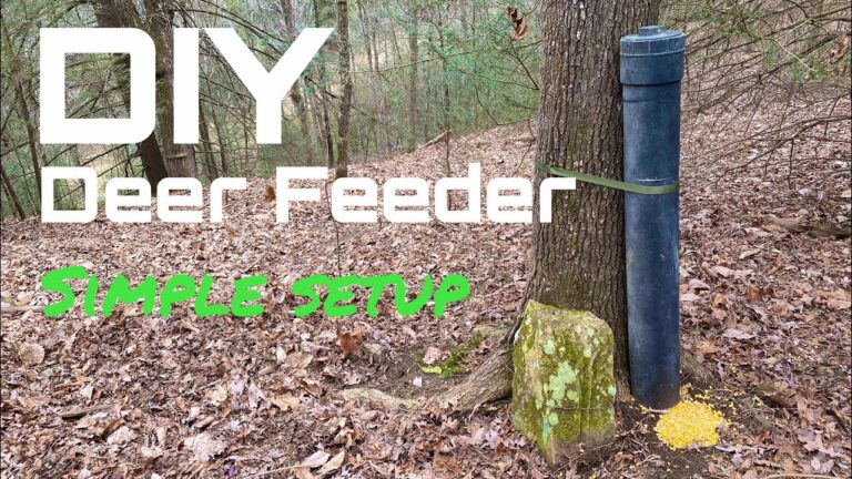 How to Make Homemade Deer Feeders